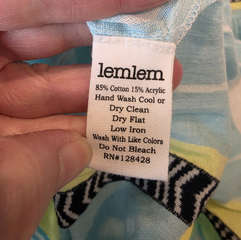 NWT Lemlem Neela Cascade Tiered Dress in Sky Blue XS - Picture 7 of 9